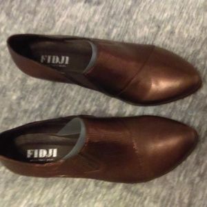 Fidji Bronze colored shoe-bootie